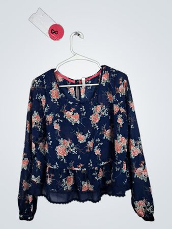 Floral Long Sleeve Blouse