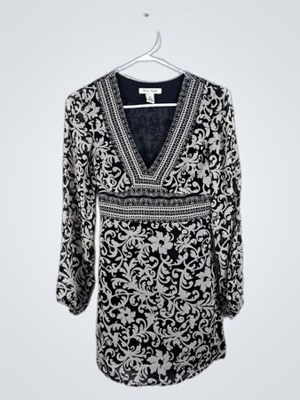 White House Black Market Silk Blouse