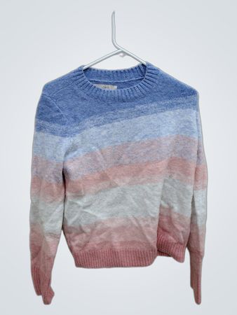 LOFT Striped Knit Sweater