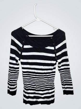 Premise Long Sleeve Striped Sweater