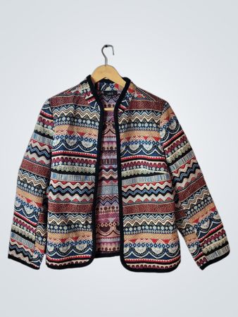 Violet B. Patterned Jacket