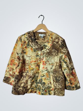 Coldwater Creek Floral Shirt