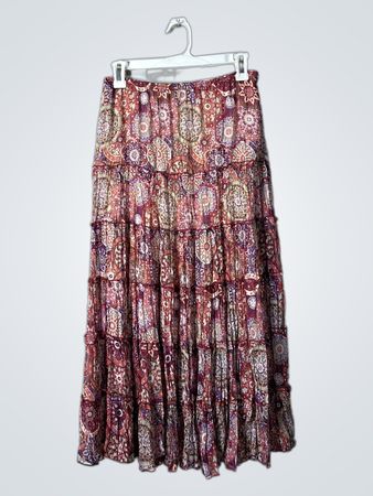 Floral Midi Skirt