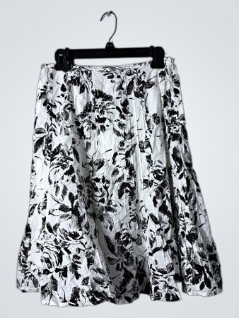J.M. Collection Petite Floral Skirt