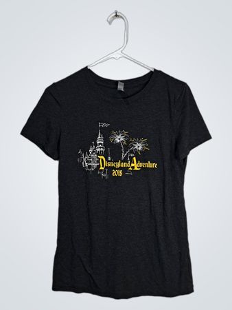 Next Level Apparel Disneyland Adventure 2018 Graphic T-Shirt