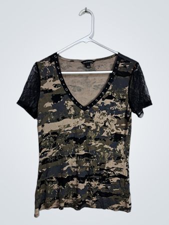 Rock & Republic Camouflage Top