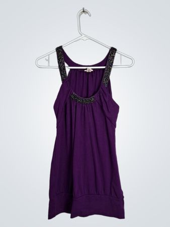 Studio Y Purple Beaded Dress