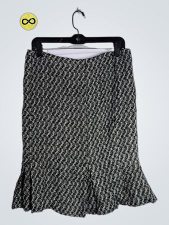 Mario Serrani Black and White Skirt