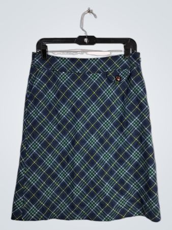 L.L.Bean Plaid Skirt
