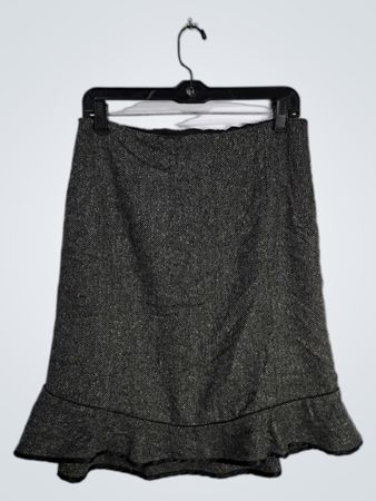 GAP Grey Herringbone Mini Skirt