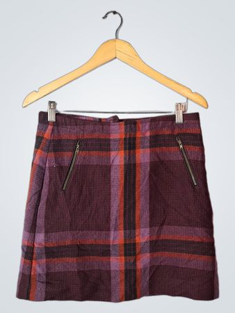 Stylus Plaid Skirt