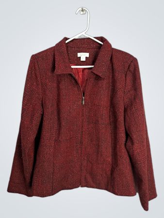 Christopher & Banks Red Jacket
