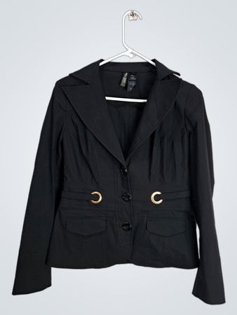 Bisou Bisou Black Blazer