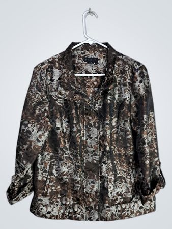 Tribal Leopard Print Jacket