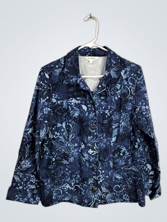 NORTHERN REFLECTIONS Blue Floral Shirt