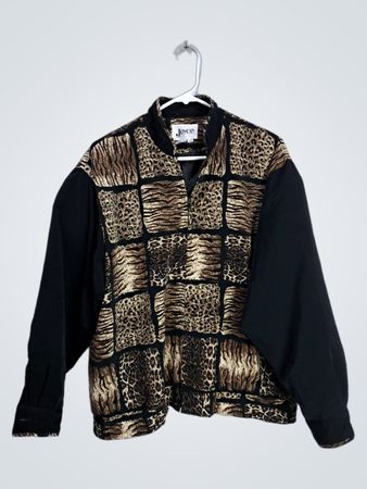 Joyce Animal Print Jacket