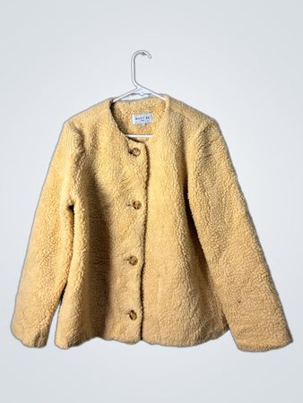Must Be Yellow Teddy Jacket