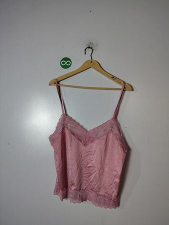 Pink Lace Camisole