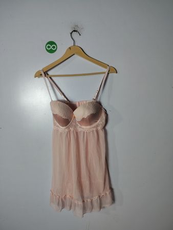 Pink Lace Chemise
