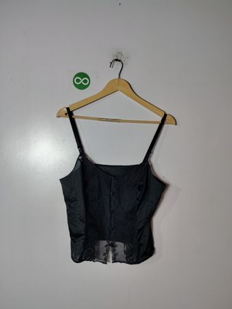 Black Lace Cami Top