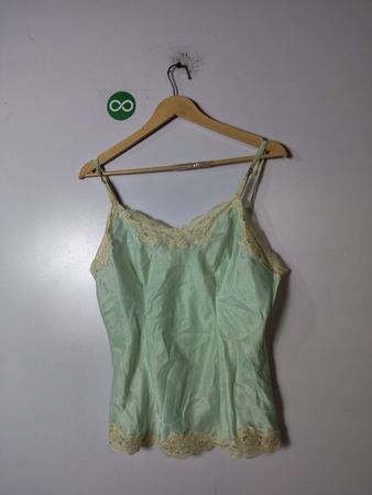Green Lace Camisole