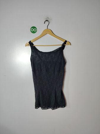 Maidenform Black Lace Cami Top