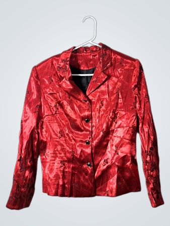 Red Satin Jacket