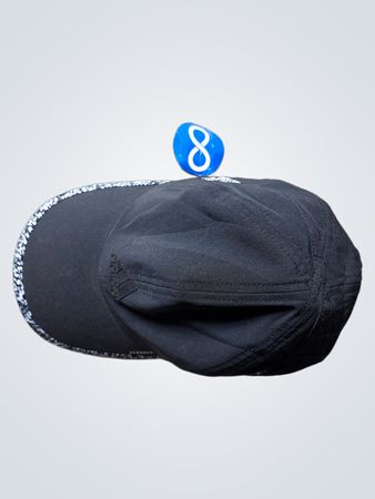 Black Adidas Bucket Hat with White Accents