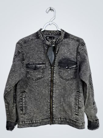 Gray Denim Jacket