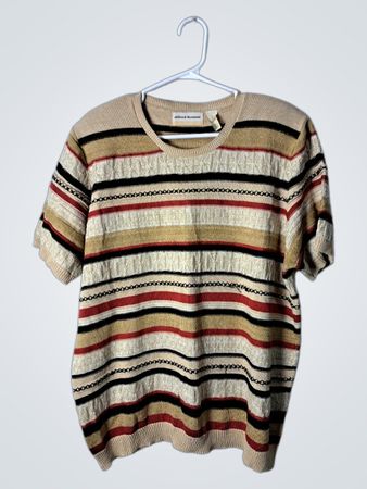 Alfred Dunner Striped Sweater