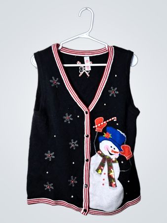 Gymboree Snowman Vest