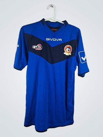 Givova Blue V-Neck Soccer Jersey