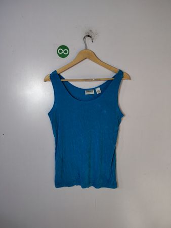 Chico's Travelers Blue Tank Top