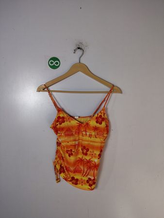 Tropical Print Tank Top