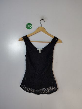 Black Lace Top