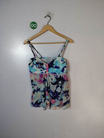 Croft & Barrow Floral Tank Top