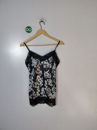 WHBM Floral Lace Camisole