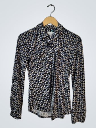 Van Heusen Geometric Print Button-Up Shirt