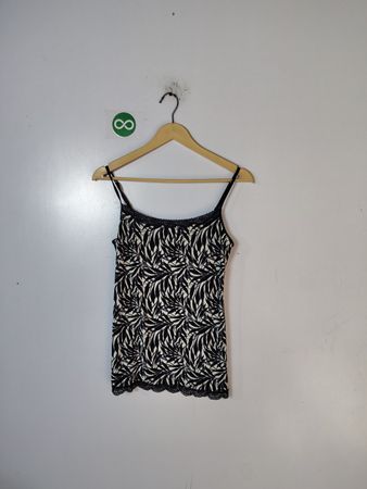 Jockey Black and White Camisole