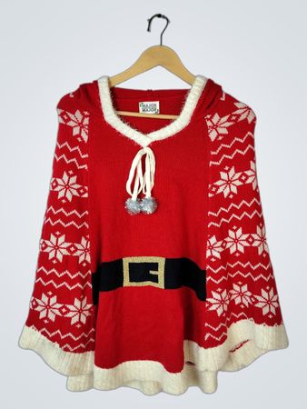 Major Christmas Poncho