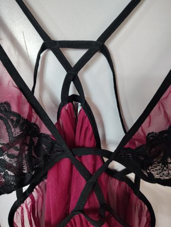 Pink Lace Chemise