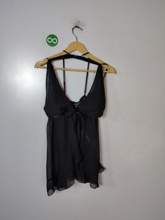Cinema Etoile Seductivewear Black Cami Top