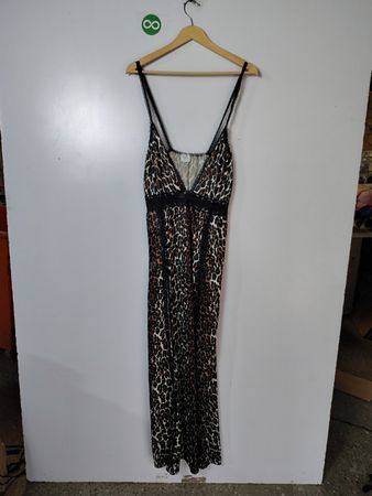 Eloquii Leopard Print Jumpsuit