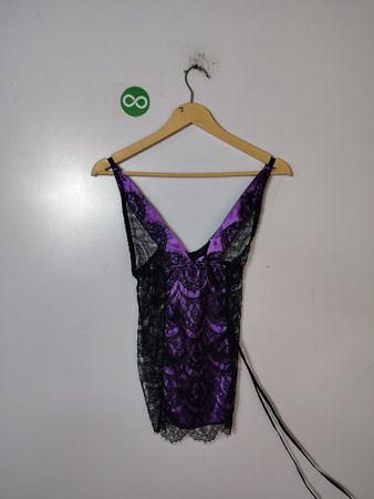 Purple Lace Chemise