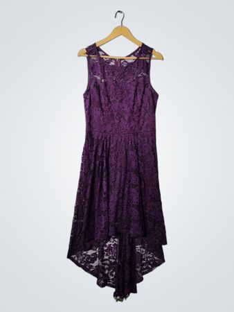Purple Lace Dress