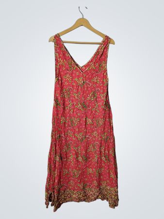 Pink Floral Dress