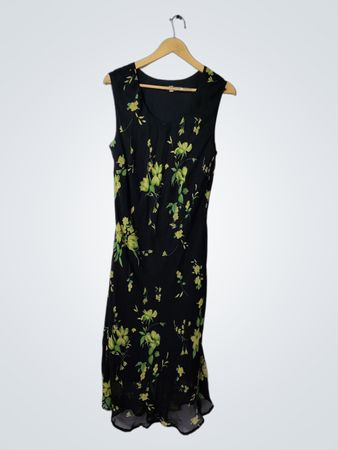 Black Floral Dress
