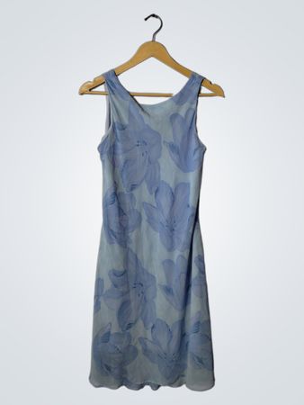 Blue Floral Dress