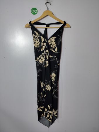 Black Floral Jumpsuit