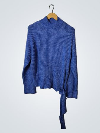 Blue Knit Sweater